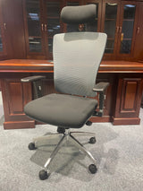 Grey Cosmopolitan Executive Meshback Office Chair