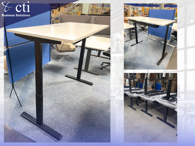 "Haworth" Electric Height Adjustable Desk - Ex-Corporate ~ Grade A