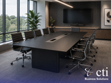 Parnell Anthracite 3.2mtr Boardroom Table