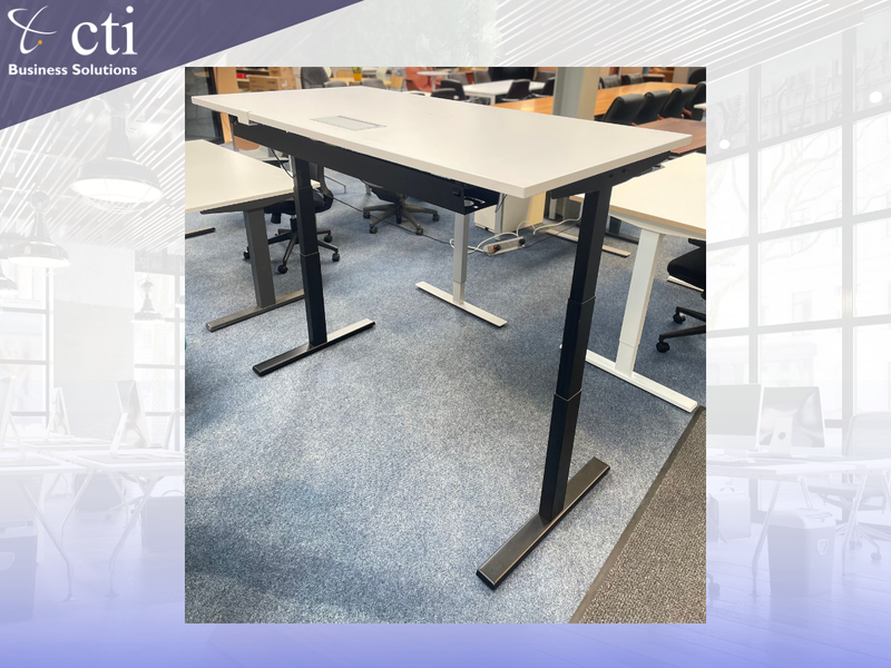 "Haworth" Electric Height Adjustable Desk - Ex-Corporate ~ Grade A