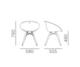 Pedrali Gliss Chairs ~ Grade A