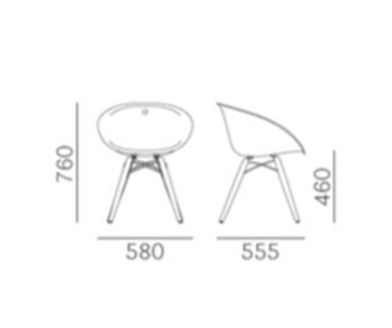 Pedrali Gliss Chairs ~ Grade A