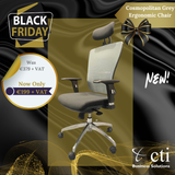 Grey Cosmopolitan Executive Meshback Office Chair