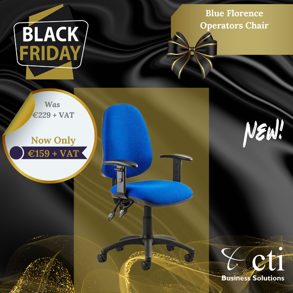 Blue Florence Operators Office Chair