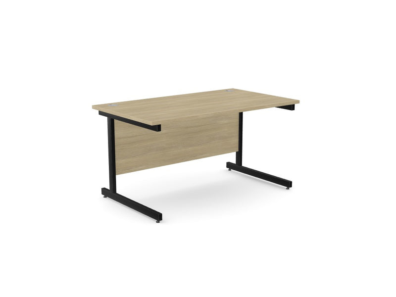 Ashford Metal Leg Straight Desk - Custom Design Ref: QMSCO8