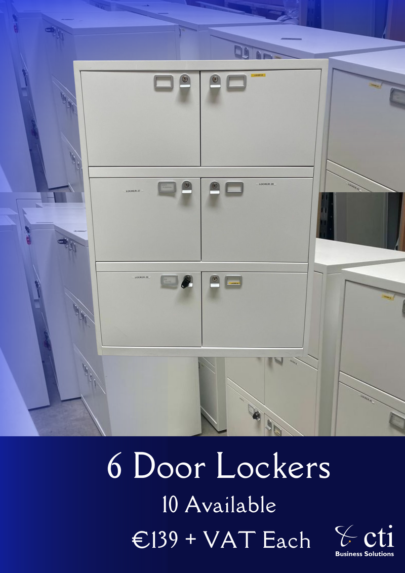 Six Door Locker - Grade A