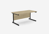 Urban Oak Straight Office Desk