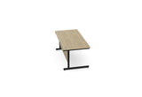 Urban Oak Straight Office Desk