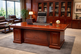 Conrad Walnut Veneer Executive Desk