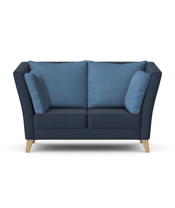 DURA - Two Seat Highback Sofa, Wooden Base