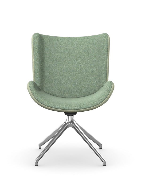 HARPA - Chair, Pyramidal Aluminium Base