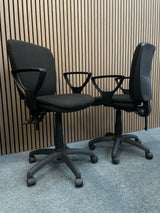 Black Adjustable Office Chair - Grade A - Ex-Corporate