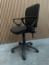 Black Adjustable Office Chair - Grade A - Ex-Corporate