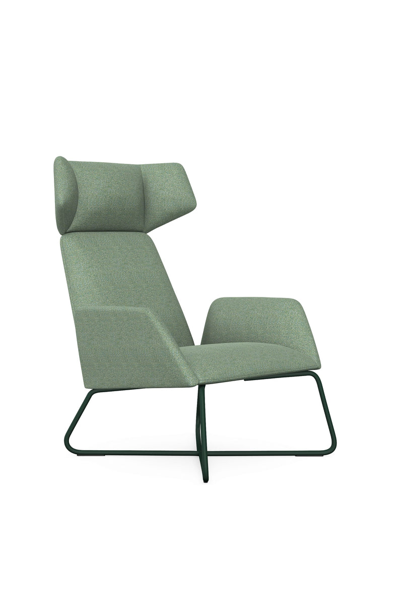 Manta Armchair Lounge, Metal Legs (MA1Z)