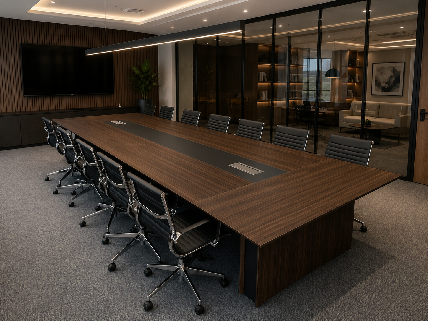 Parnell 4.2mtr Boardroom Table – CTI Business Solutions