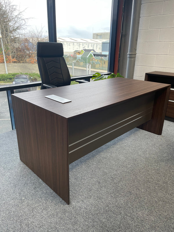 BFS - Parnell Executive Desk, Bally Executive Chair & Side Unit