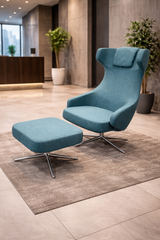 The Skyline Chair - Inspired By Vitra Grand Repos (Turquoise)