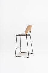 Afi Stool With Backrest & Armrests AFT08