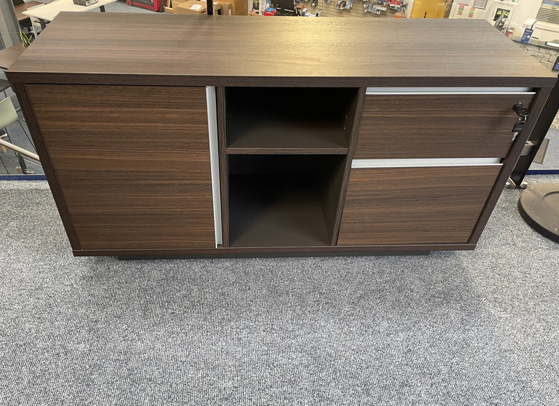 BFS - Parnell Executive Desk, Bally Executive Chair & Side Unit