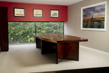 2.4m Shelbourne Walnut Veneer Boardroom Table